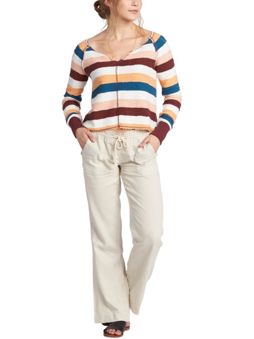 Roxy Oceanside Low Rise Pant